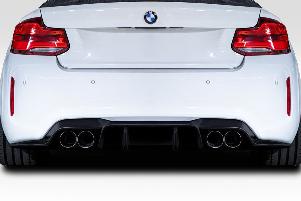 2016-2021 BMW M2 F87 AF-1 Rear Diffuser (GFK) - 1 Piece (S)