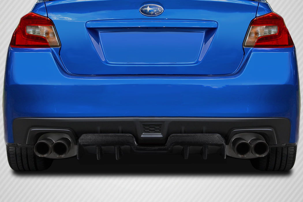 2015-2021 Subaru WRX STI Carbon Creations Empire Rear Diffuser - 1 Piece (S)