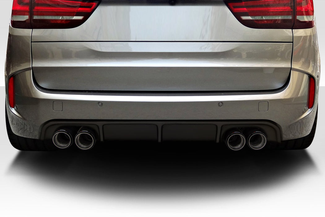 2014-2018 BMW X5M F85 X6M F86 Duraflex Rover Rear Diffuser - 3 Pieces (S)