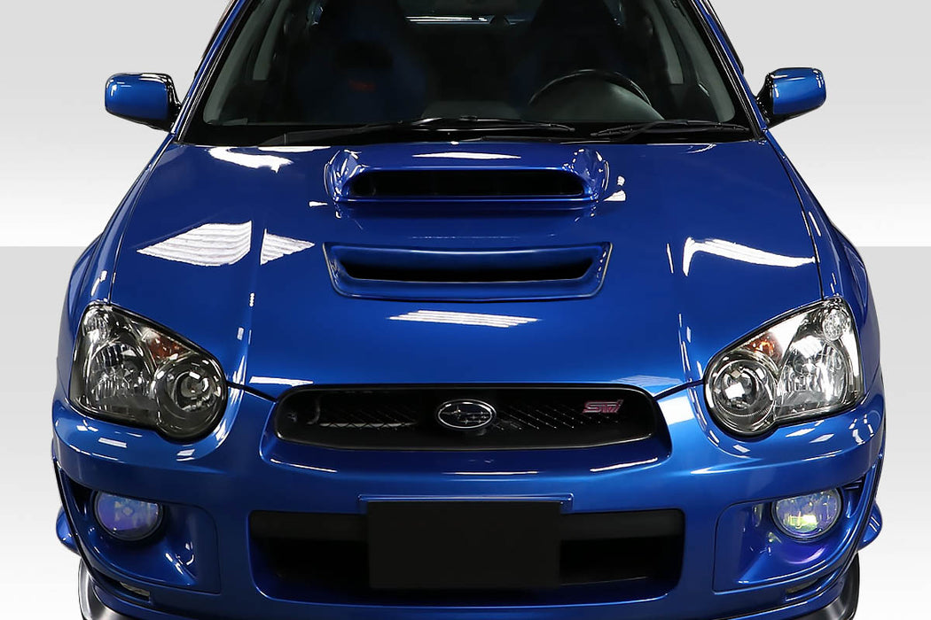 2002-2003 Subaru Impreza WRX STI Duraflex Zepher Sports Hood Air Vent Duct - 1 Piece (S)