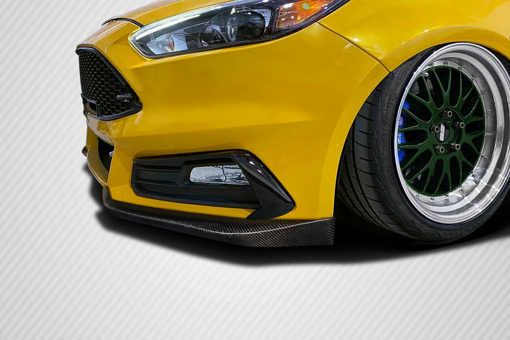 2015-2018 Ford Focus ST Carbon Creations Streetline Front Lip Spoiler Air Dam - 2 Pieces (S)