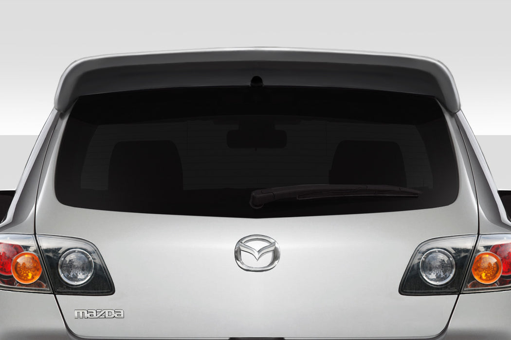 2004-2009 Mazda 3 Duraflex SBR Ducktail Rear Wing Spoiler - 1 Piece (S)