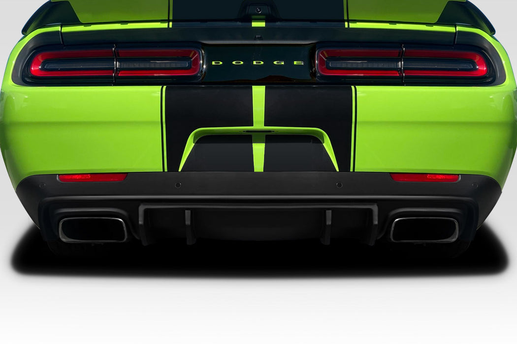 2015-2023 Dodge Challenger Duraflex Patriot Rear Diffuser - 1 Piece (S)