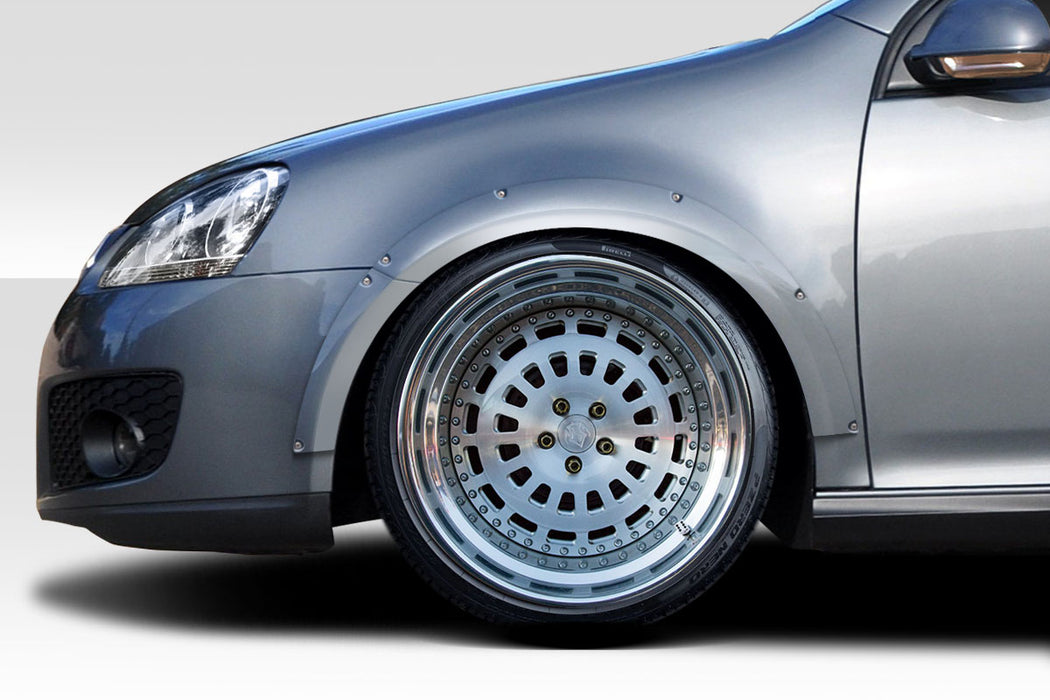 2006-2009 Golf GTI R32 Duraflex ETF Tune Front Fender Flares - 2 Piece (S)