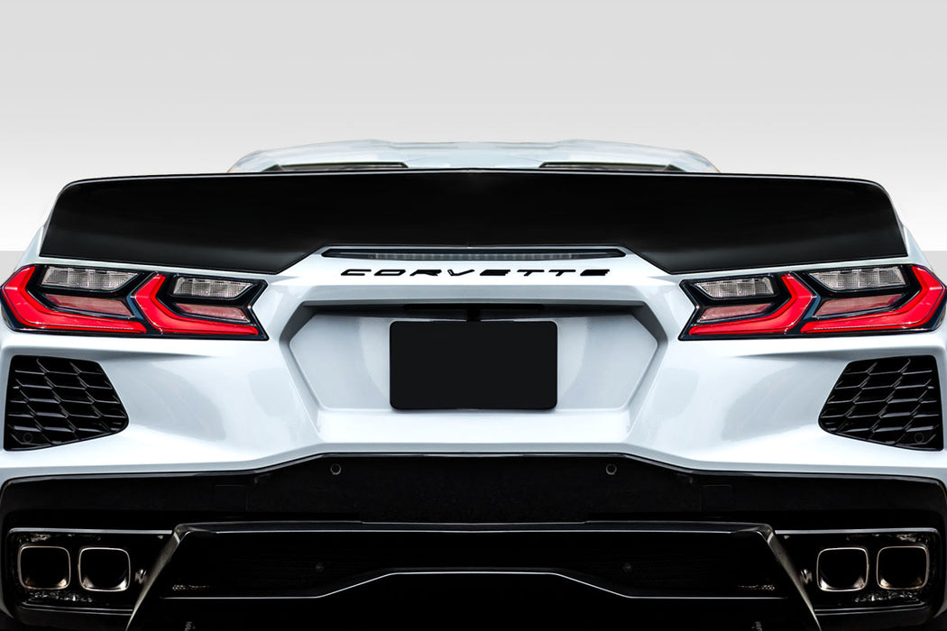 2020-2025 Chevrolet Corvette C8 Duraflex Duckbill Rear Wing Spoiler - 1 Piece