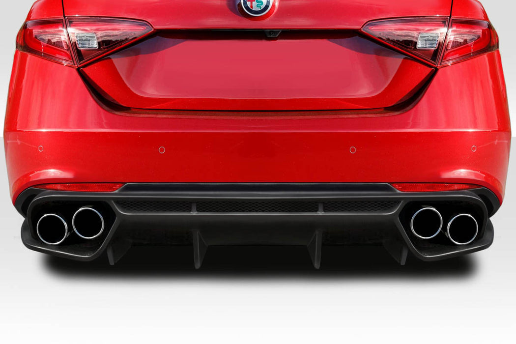 2017-2025 Alfa Romeo Giulia Duraflex Garda Rear Diffuser - 1 Piece