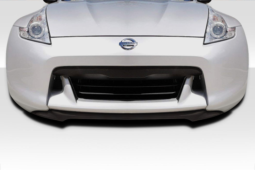 2009-2012 Nissan 370Z Z34 Duraflex Nismo Look Front Bumper Lip Spoiler Chin Aero Deflector - 1 Piece (S)