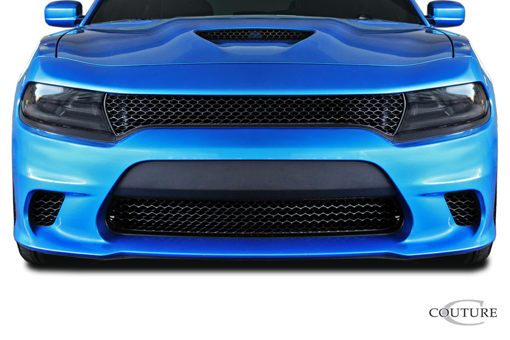 2015-2021 Dodge Charger Couture Polyurethane Hellcat Look Front Bumper Cover - 1 Piece (S)
