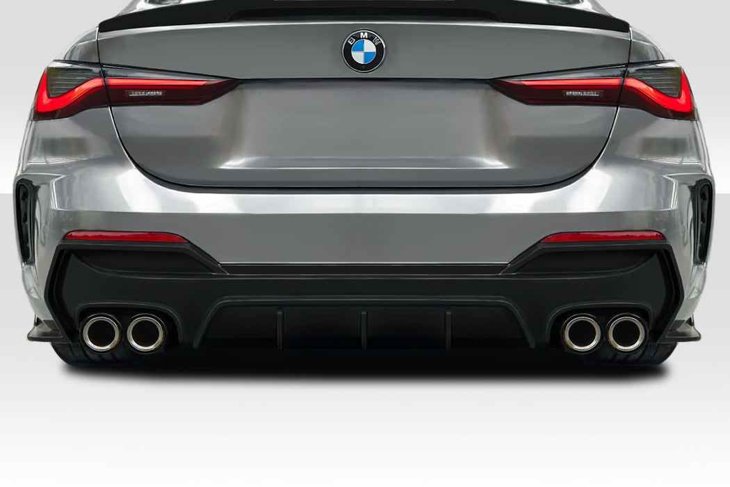 2021-2025 BMW 4 Series G22 Duraflex Avast Rear Diffuser - 3 Piece