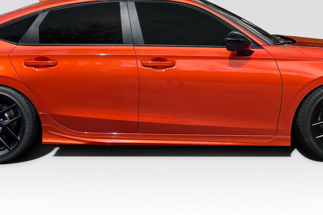 2022-2025 Honda Civic Duraflex Cava Side Skirt Rocker Panel Splitters - 2 Pieces (S)