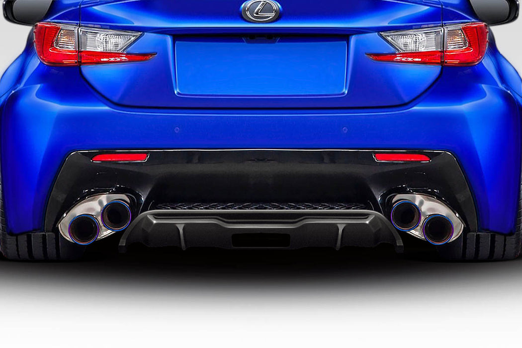 2015-2019 Lexus RC-F Duraflex Emery Rear Diffuser - 1 Piece (S)
