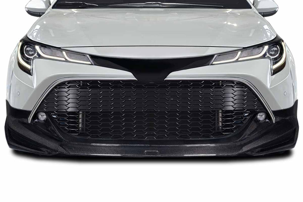 2019-2025 Toyota Corolla Hatchback Carbon Creations Medula Front Lip Spoiler Air Dam - 1 Piece