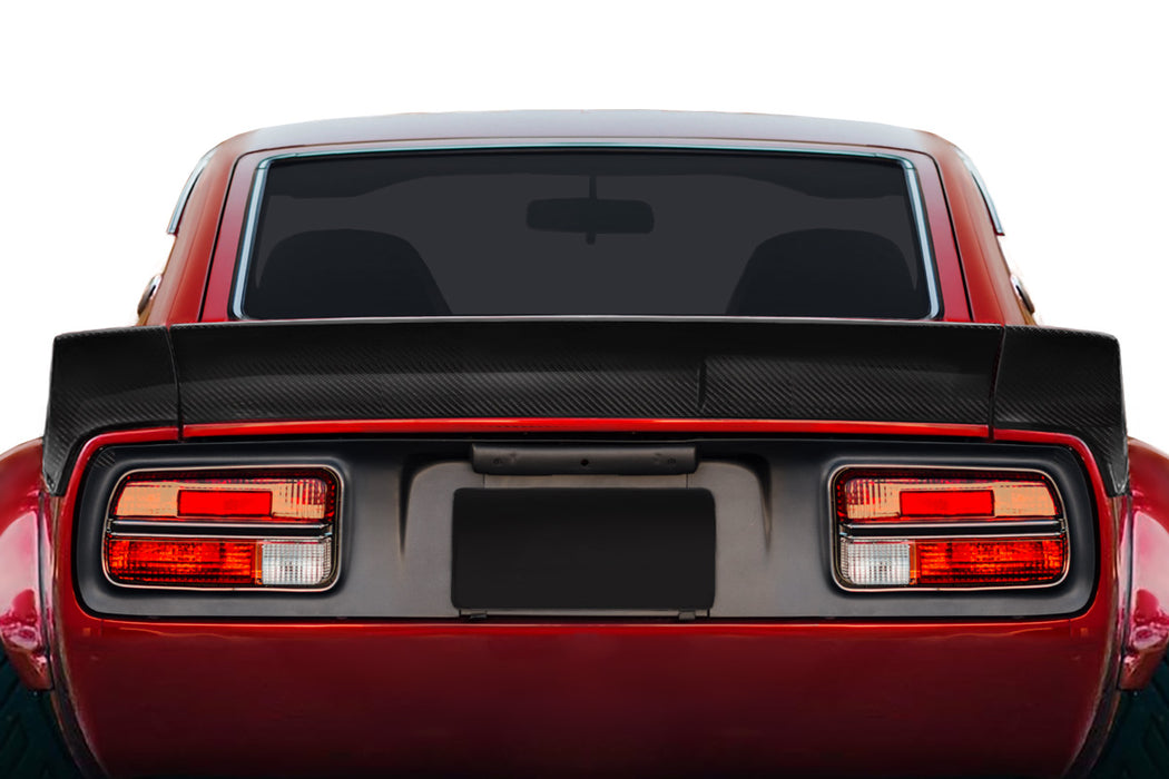 1970-1978 Nissan 240Z 260Z 280Z 2DR Carbon Creations Shakotan Rear Wing Spoiler - 3 Pieces