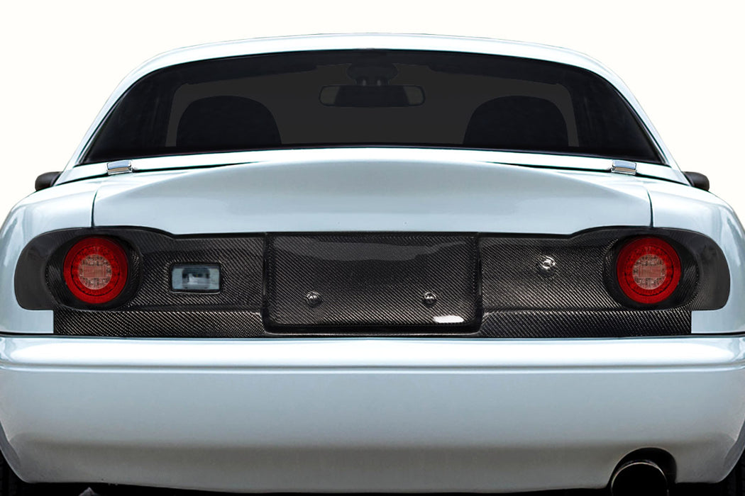 1990-1997 Mazda Miata Carbon Creations Energon Rear Tail Light Conversion Panel - 1 Piece