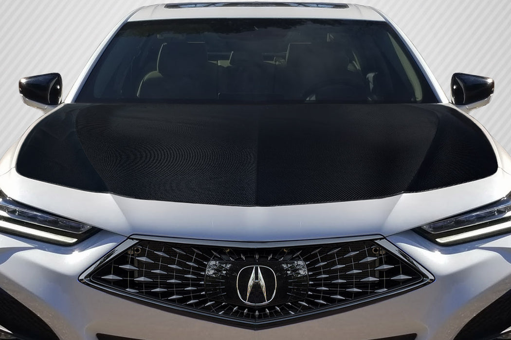 2021-2025 Acura TLX Carbon Creations OEM Look Hood - 1 Piece