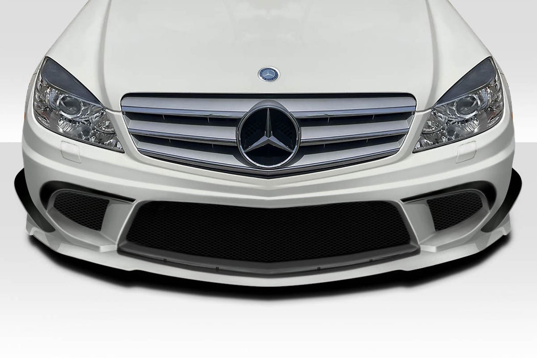 2008-2011 Mercedes C Class W204 Duraflex Black Series Look Front Bumper Cover - 1 Piece
