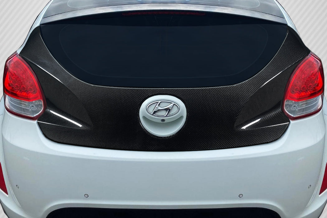2012-2017 Hyundai Veloster Carbon Creations OEM Look Rear Hatch - 1 Piece (S)