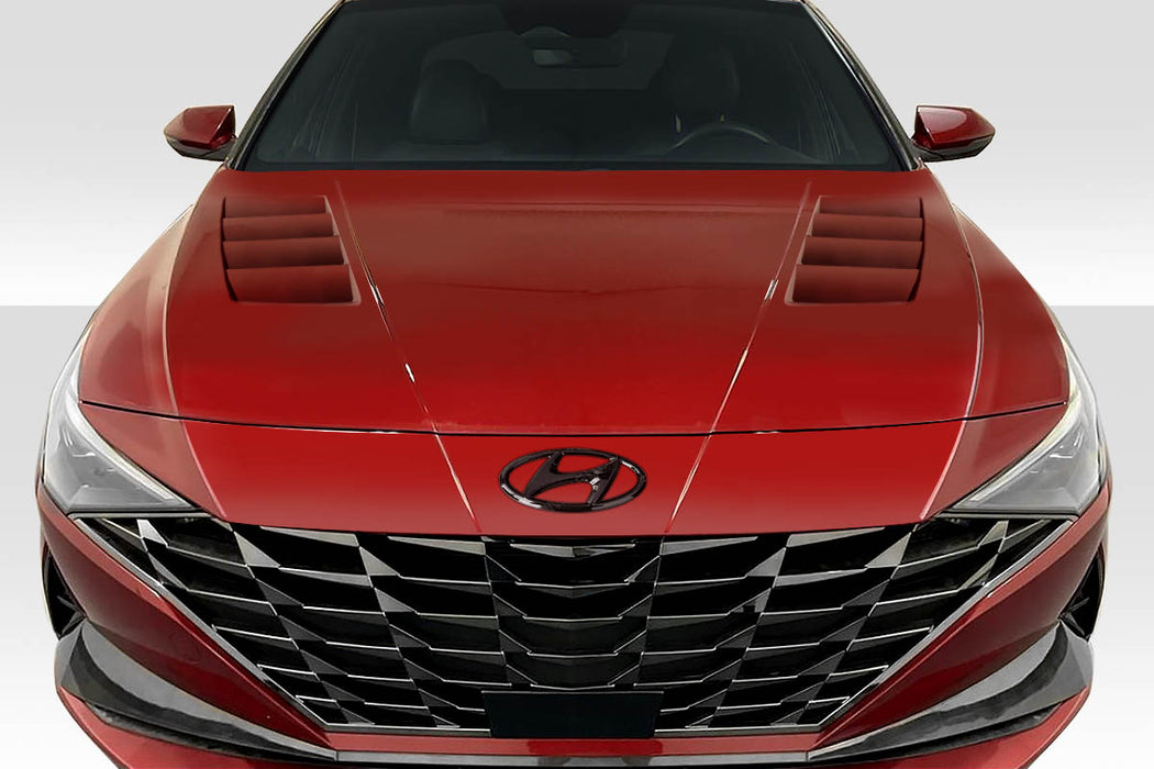 2021-2025 Hyundai Elantra Duraflex Kima Hood - 1 Piece