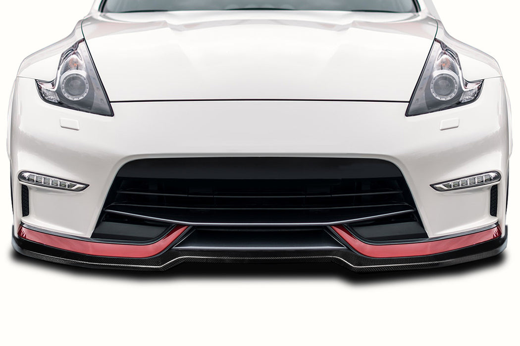 2009-2020 Nissan 370Z Z34 Nismo Carbon Creations Malibu Front Lip Spoiler Air Dam - 1 Piece