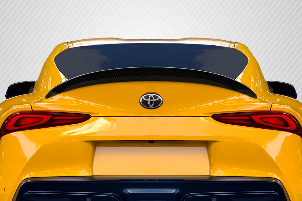 2019-2024 Toyota Supra Carbon Creations Rabbit Rear Wing Spoiler - 1 Piece (S)