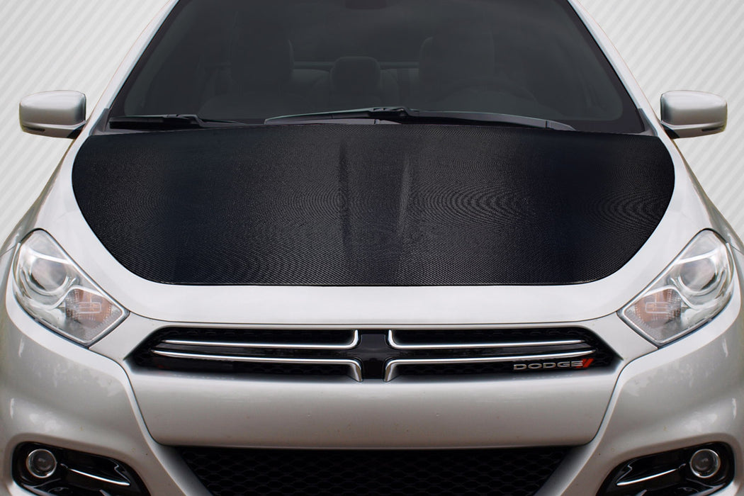 2013-2016 Dodge Dart Carbon Creations OEM Look Hood - 1 Piece (S)