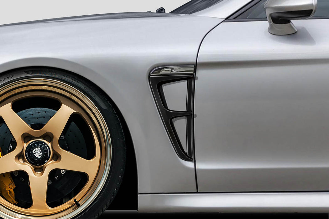 2010-2013 Porsche Panamera Duraflex Aiming Front Fender Add Ons - 2 Pieces
