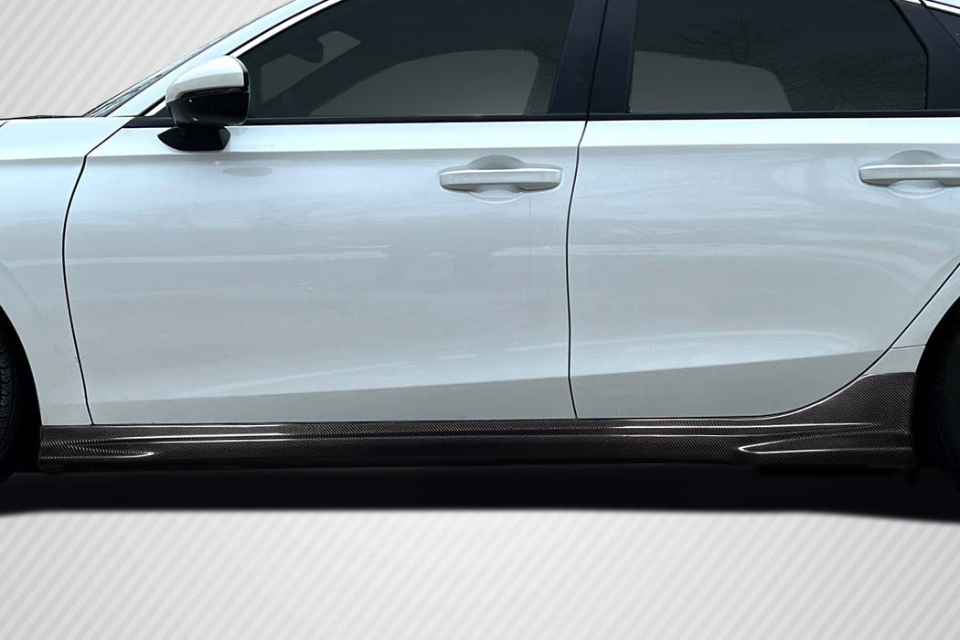 2022-2024 Honda Civic HB Carbon Creations Merella Side Skirt Rocker Panels - 2 Pieces (S)