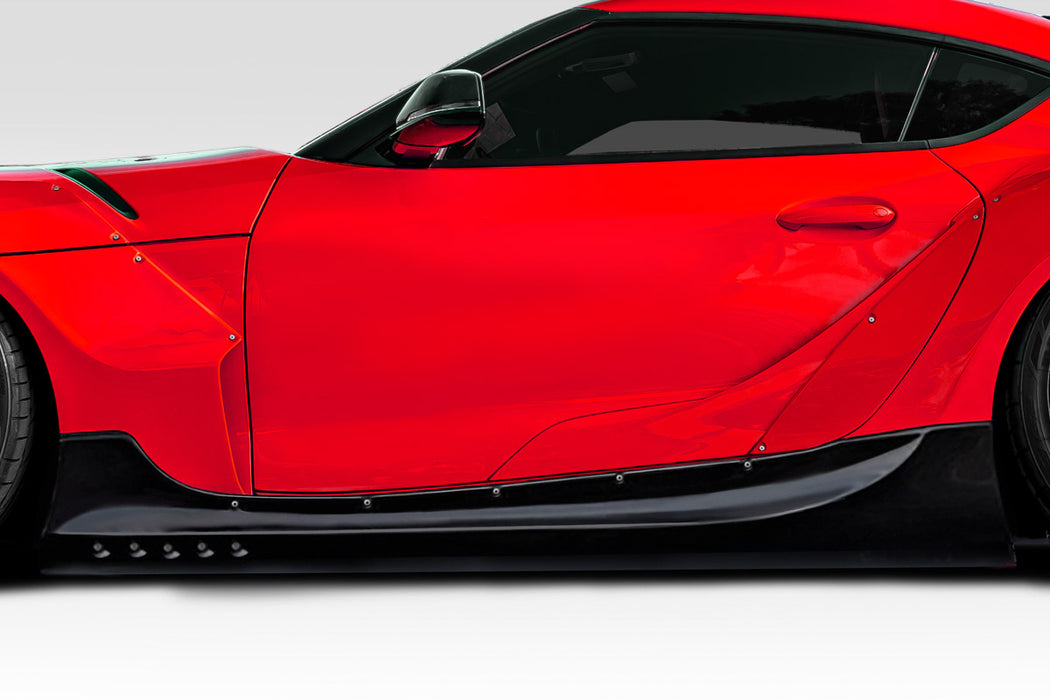 2020-2025 Toyota Supra A90 Duraflex Goblin Side Skirt Rocker Panels - 2 Pieces (S)