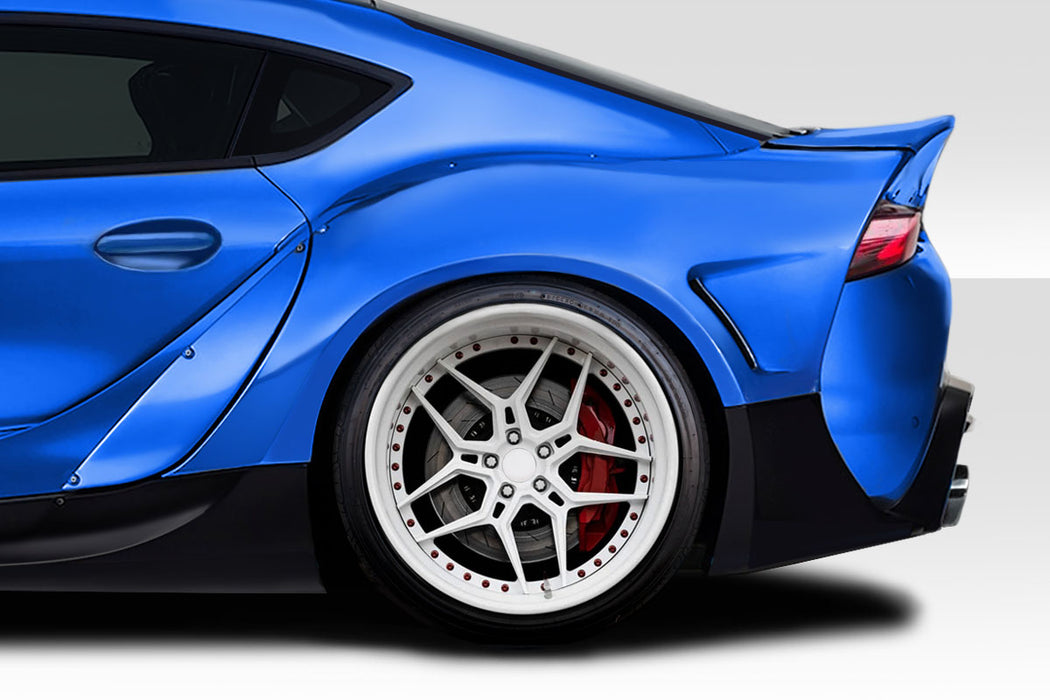 2020-2025 Toyota Supra A90 Duraflex Goblin Rear Fender Flares - 4 Pieces (+110MM) (S)