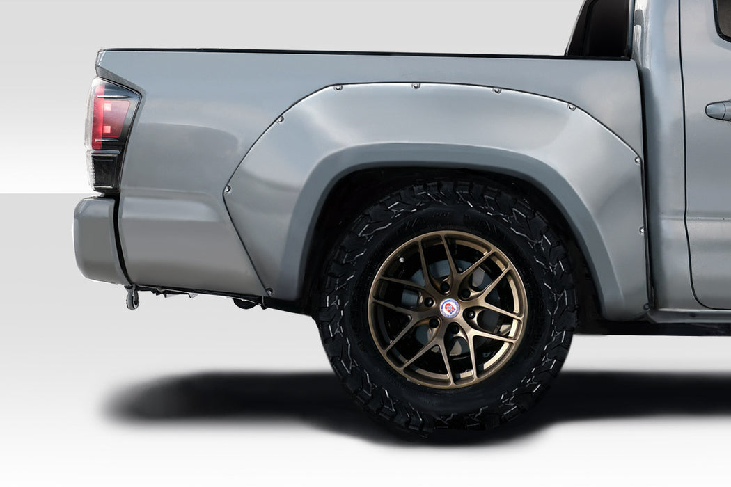 2016-2023 Toyota Tacoma Duraflex Circuit Rear Fender Flares - 2 Piece (S)