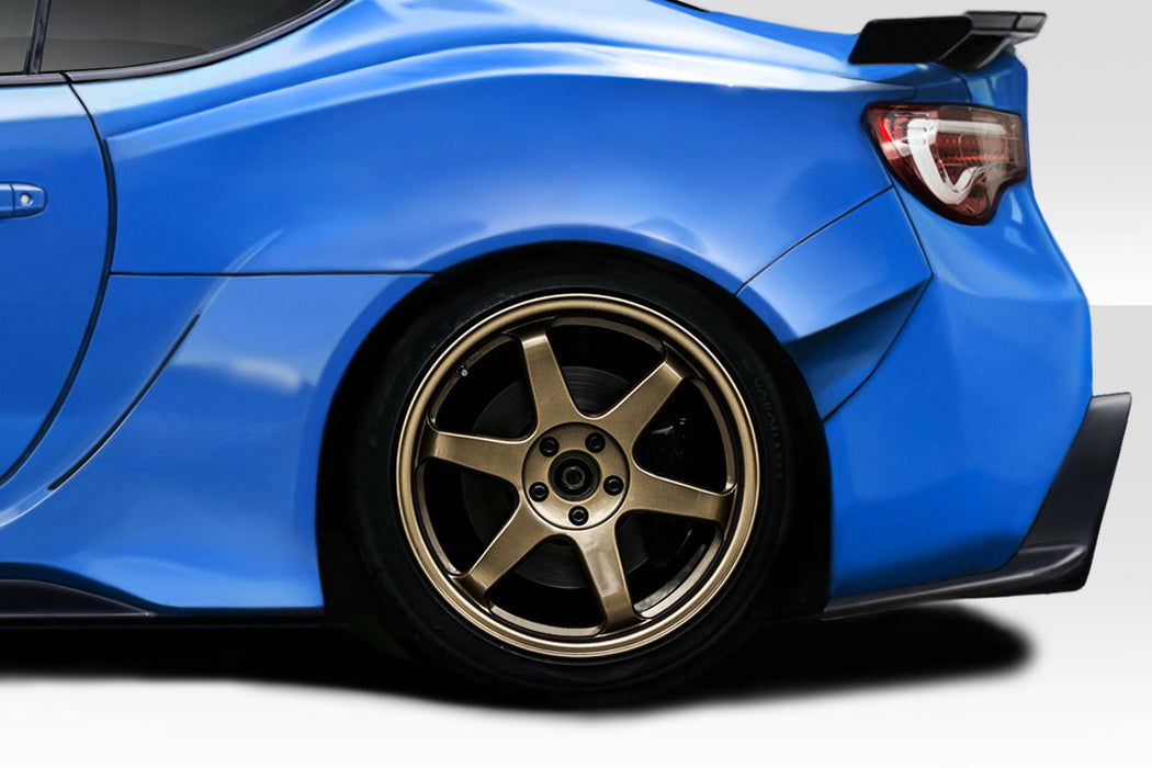 2017-2020 Toyota 86 Duraflex AMGT Wide Body Rear Fenders - 4 Piece (S)