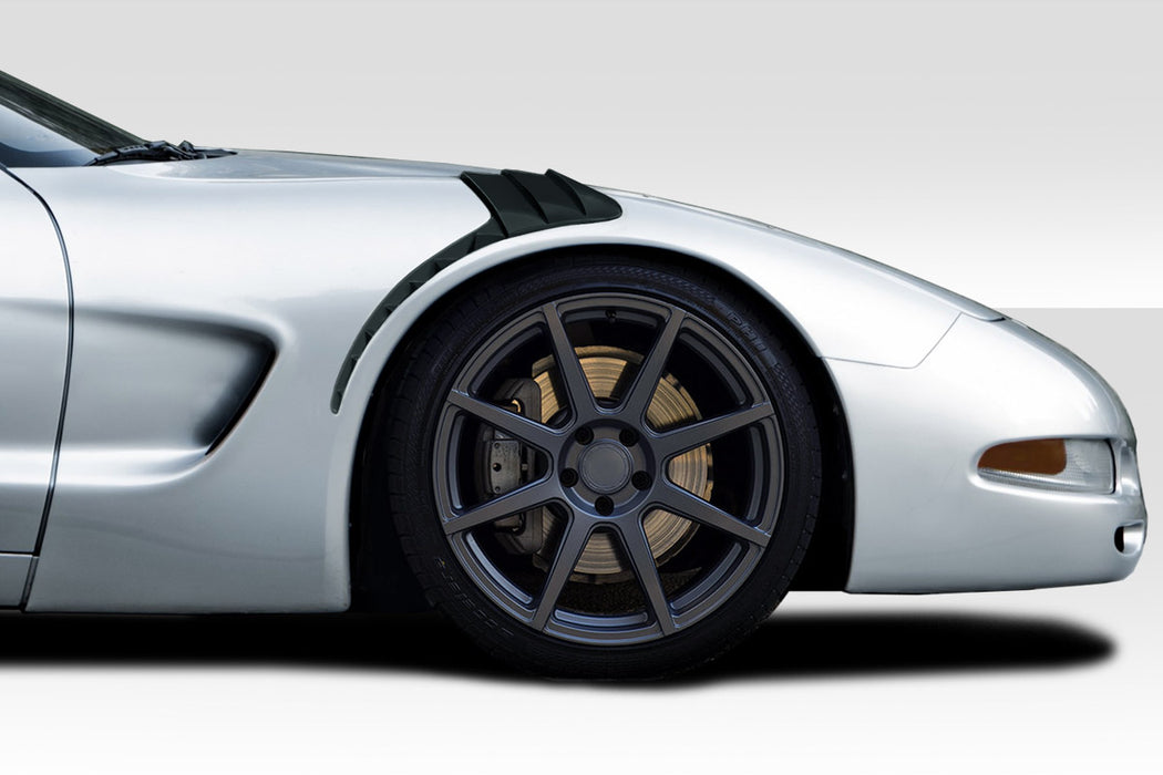 1997-2004 Chevrolet Corvette C5 Duraflex GT3RS Look Front Fenders ( +25MM )- 2 Pieces