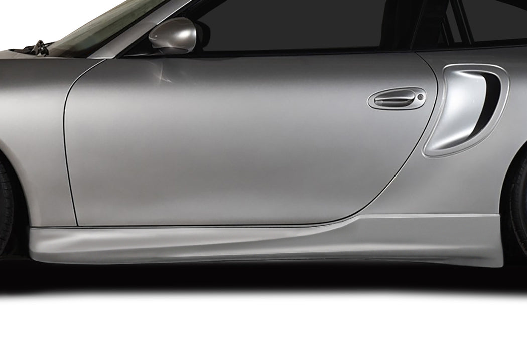 1999-2004 Porsche 911 Turbo 996 Duraflex Typhoon Side Skirt Rocker Panels - 2 Pieces