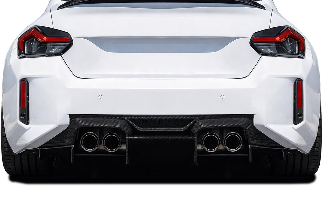 2023-2025 BMW G87 M2 Carbon Creations Phase 2 Rear Diffuser - 2 Piece