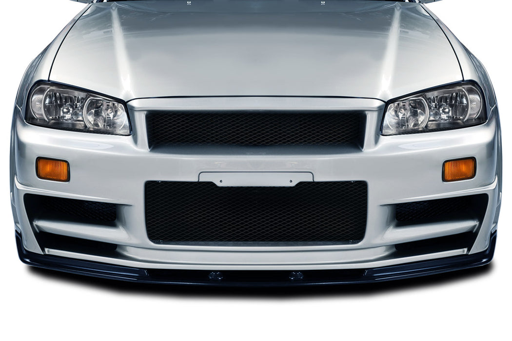 1999-2002 Nissan Skyline R34 GT-R Duraflex Z-Tune Look Front Bumper Cover - 1 Piece