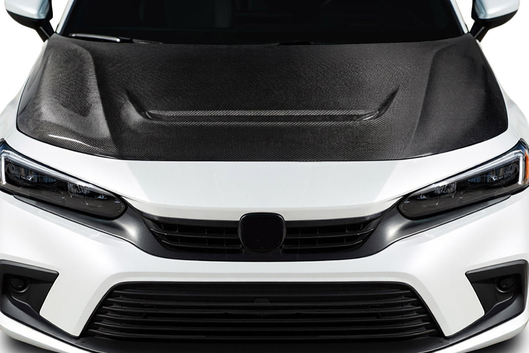 2022-2025 Honda Civic Carbon Creations FL5 Look Hood - 1 Piece