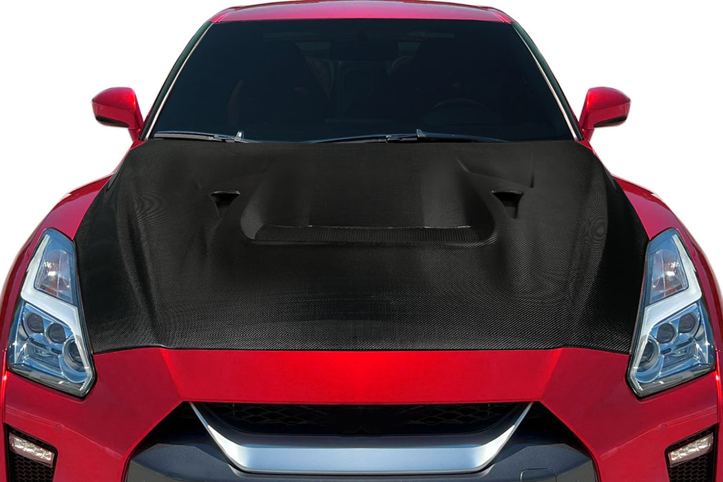 2017-2023 Nissan GT-R R35 Carbon Creations VRS Hood - 1 Piece