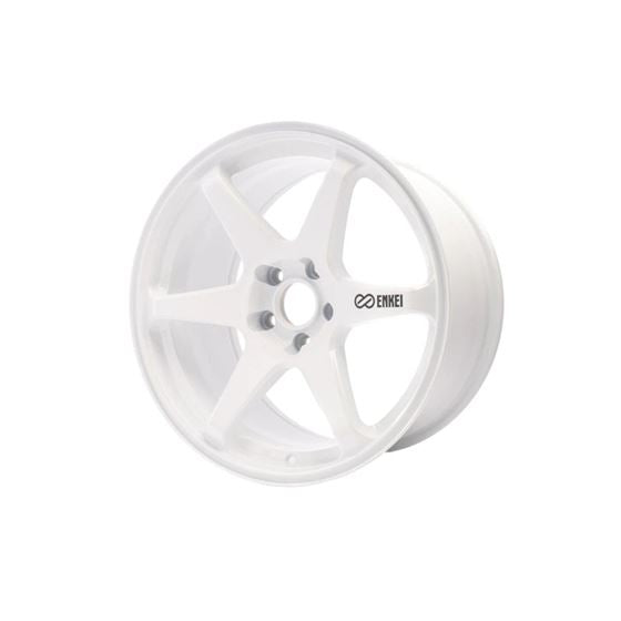 Enkei T6R 18x9.5 38mm Offset 5x114.3 Vanquish White