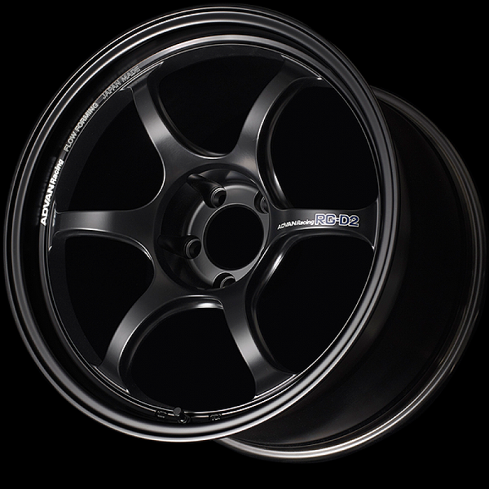 Advan RG-D2 for Truck 18x9.0 / +00 Offset / 6-139.7 / 112mm Bore / Semi Gloss Black
