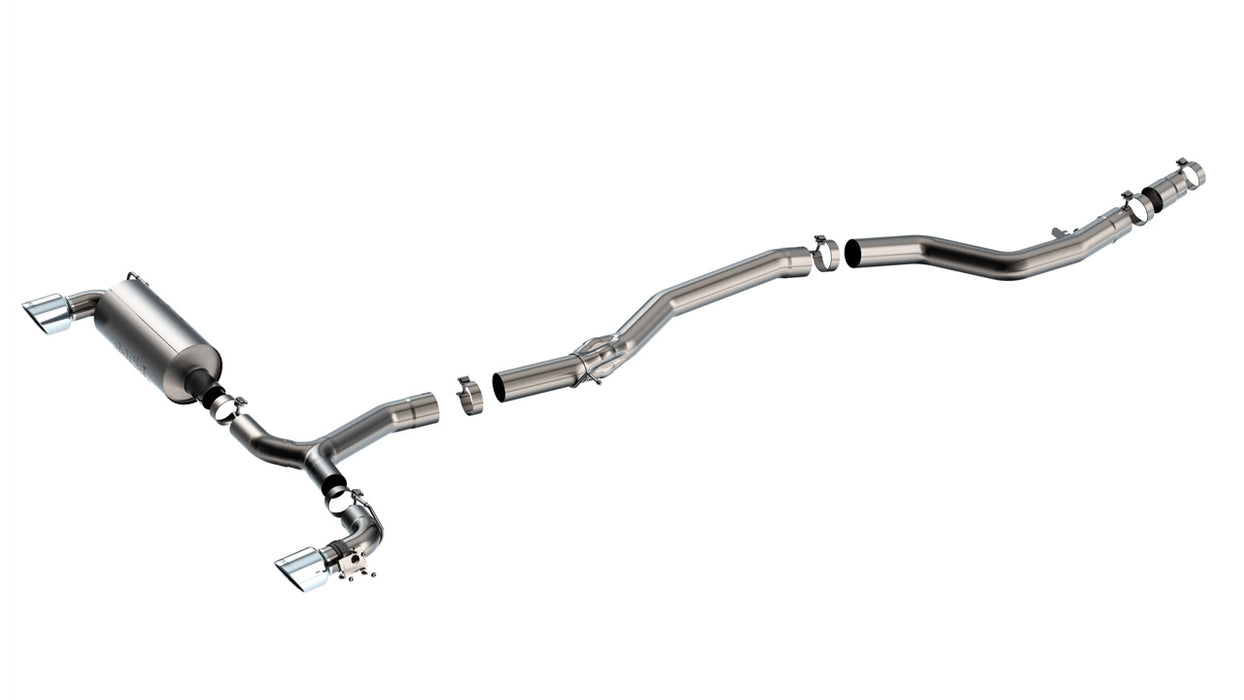 Borla ATAK Cat-Back Exhaust System w/ Chrome Tips 2020-2025 Toyota GR Supra