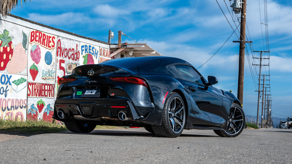 Borla ATAK Cat-Back Exhaust System w/ Chrome Tips 2020-2025 Toyota GR Supra