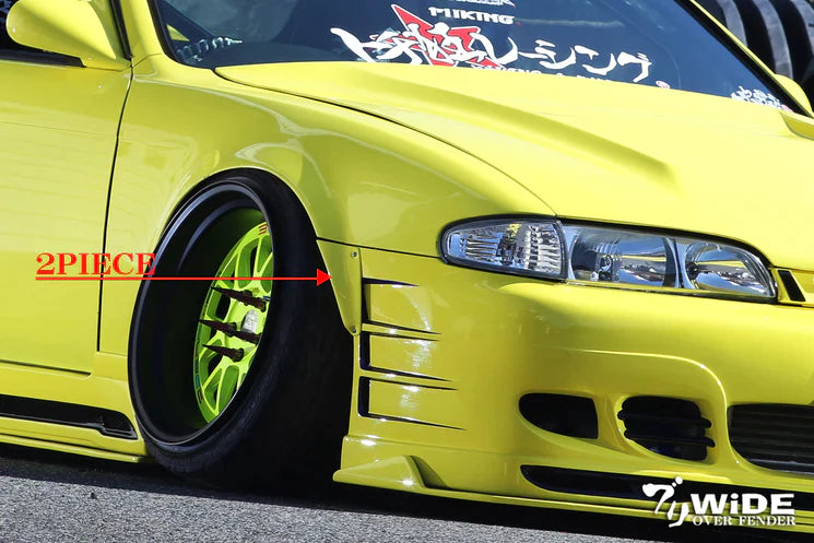 326POWER Buri 45mm Front Over Fenders Nissan S14 Zenki