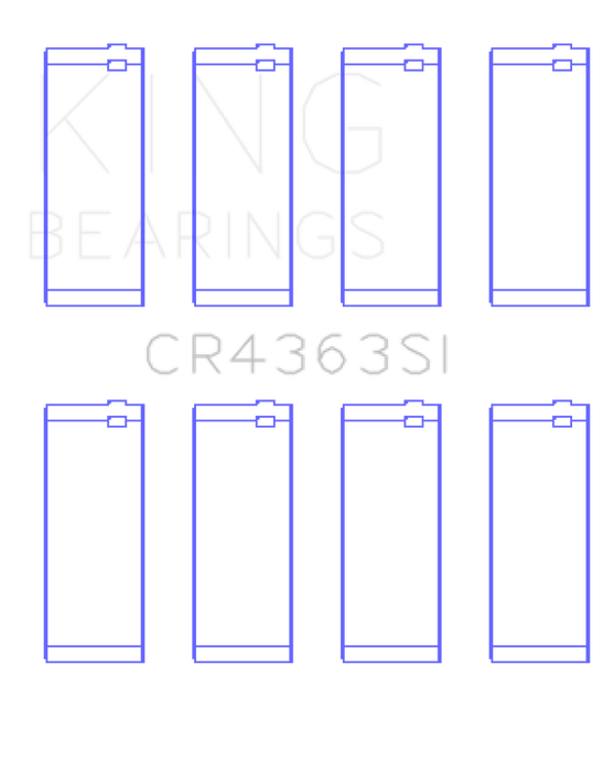 King Engine Bearings GM 134 DOHC Ecotec 2.2L Connecting Rod Bearings - (Set of 4)