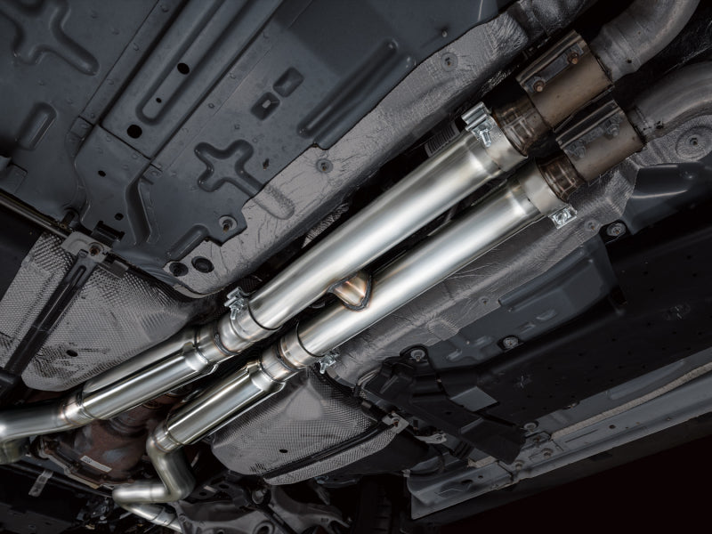 AWE 18-23 S550 Mustang GT SwitchPath Exhaust - Chrome Silver Tips