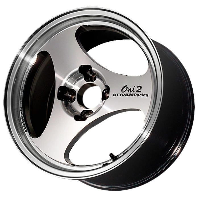 Advan ONI2 15x8.0 +30 4x100 Machining & Diamond Cut Wheel