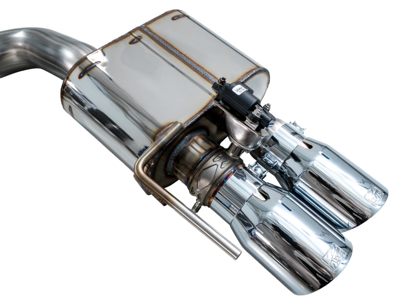 AWE 18-23 S550 Mustang GT SwitchPath Exhaust - Chrome Silver Tips