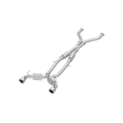 MBRP Armor Pro T304 Stainless Steel 3in Cat-Back Dual Rear Exit w/ 5in OD Tips 2023-2024 Nissan Z 3.0L