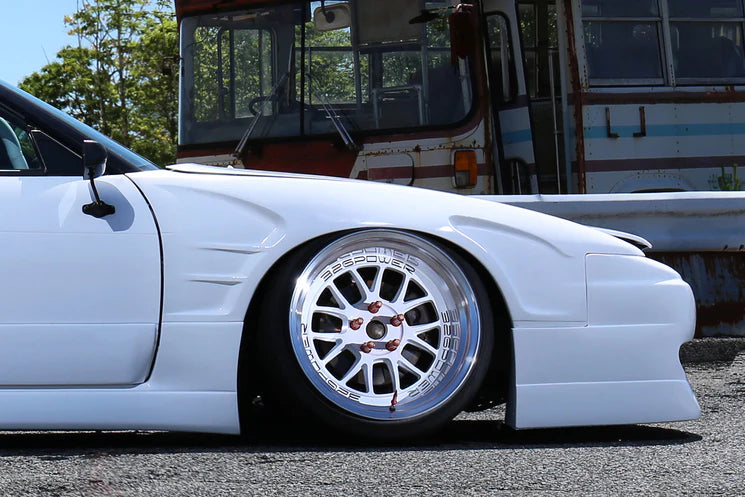 326POWER Gachabari Mild Front Fenders Nissan S13 180SX / 240SX Pop-Up Front