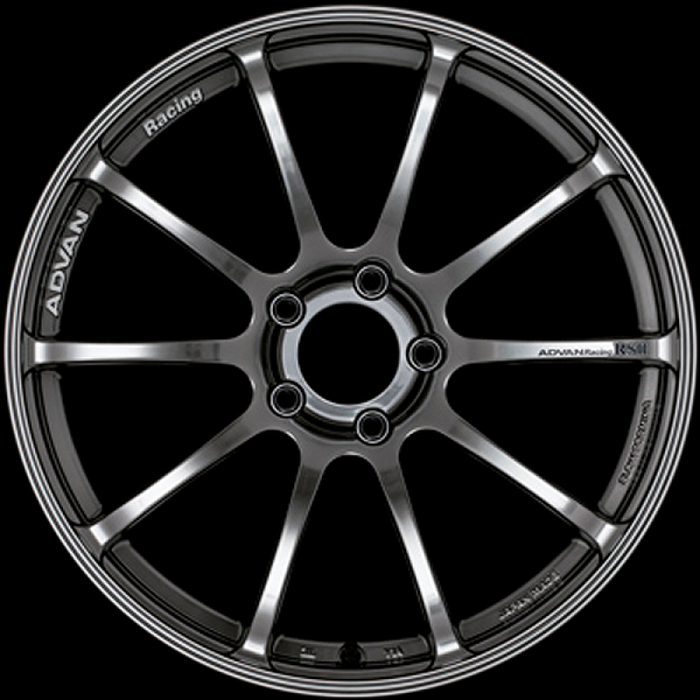 Advan RSII 17x9.5 / +15 Offset / 5-114.3 / 73mm Bore / Hyper Black