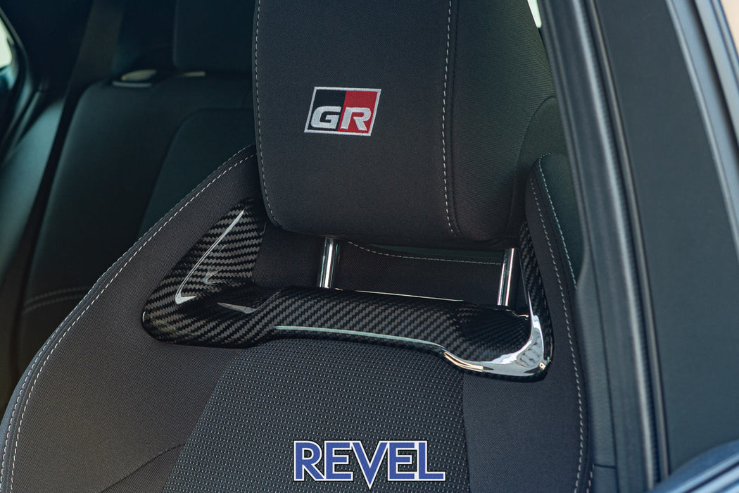 Revel 2023 Toyota GR Corolla GT Dry Carbon Seat Insert Covers - 2 Pieces